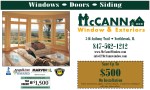 McCann Window & Exteriors Mailer piece